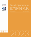 Okładka kwartalnika: Serwis Informacyjny Uzależnienia wydanie 1/2023