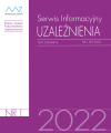 Okładka kwartalnika: Serwis Informacyjny Uzależnienia wydanie 1/2022