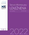 Okładka kwartalnika: Serwis Informacyjny Uzależnienia wydanie 3/2022