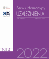 Okładka kwartalnika: Serwis Informacyjny Uzależnienia wydanie 4/2022